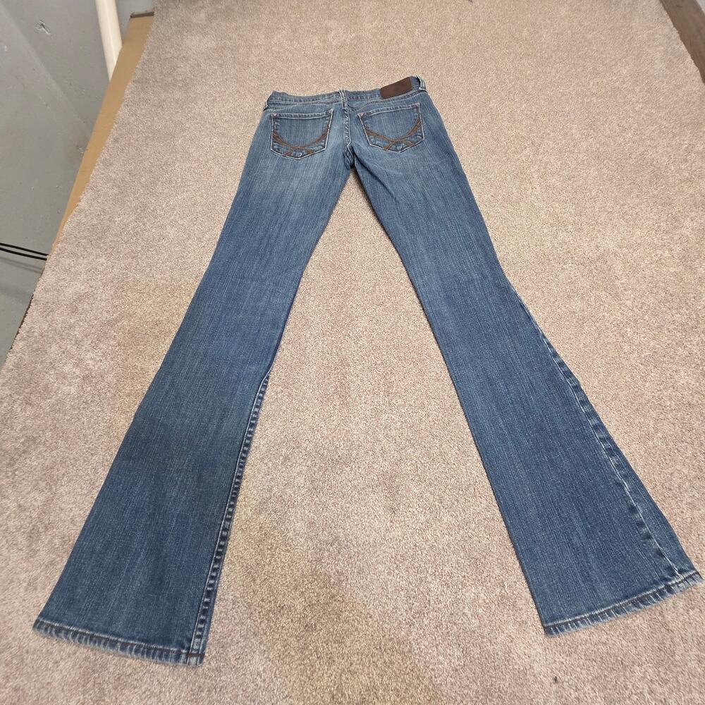 Y2K Indie Sleaze 2000s PINK Victoria's Secret Bootcut Jeans 2L Low Rise indigo